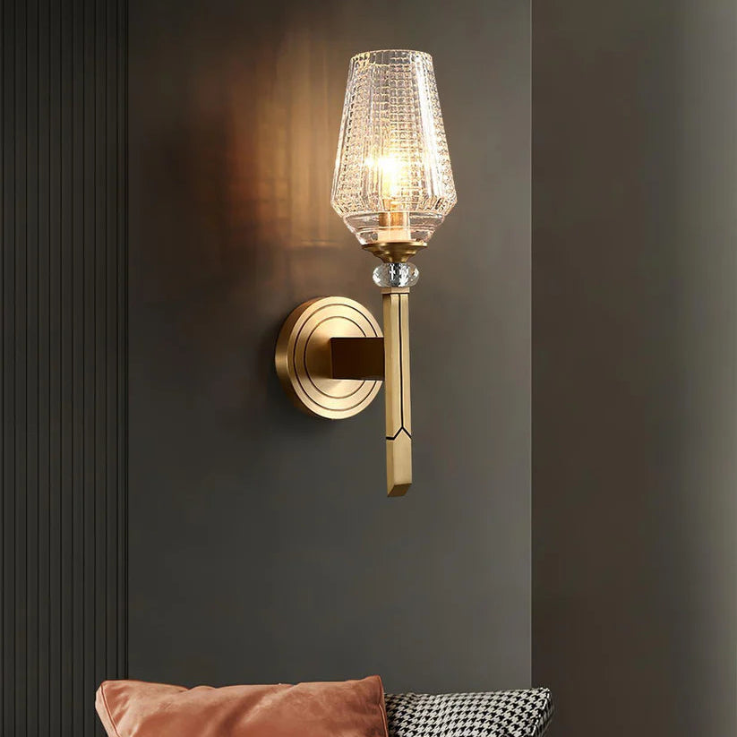 Devora Brass Wall Sconce