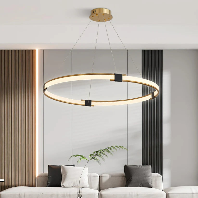 Round Ring Chandelier