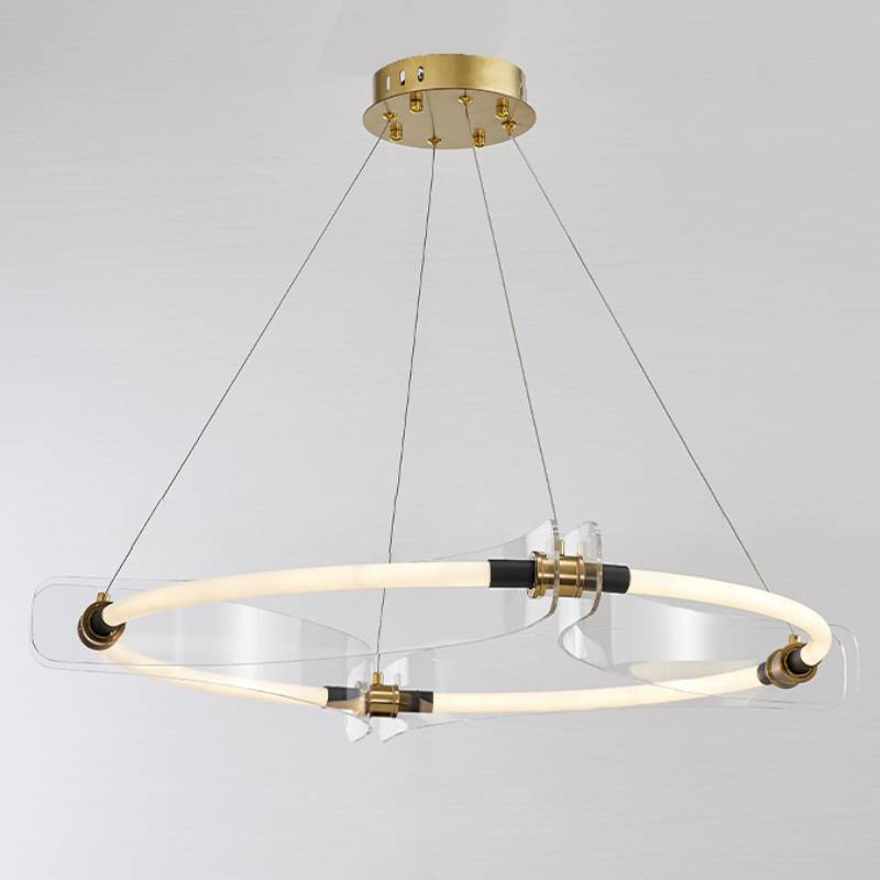 Acrylic Round Chandelier