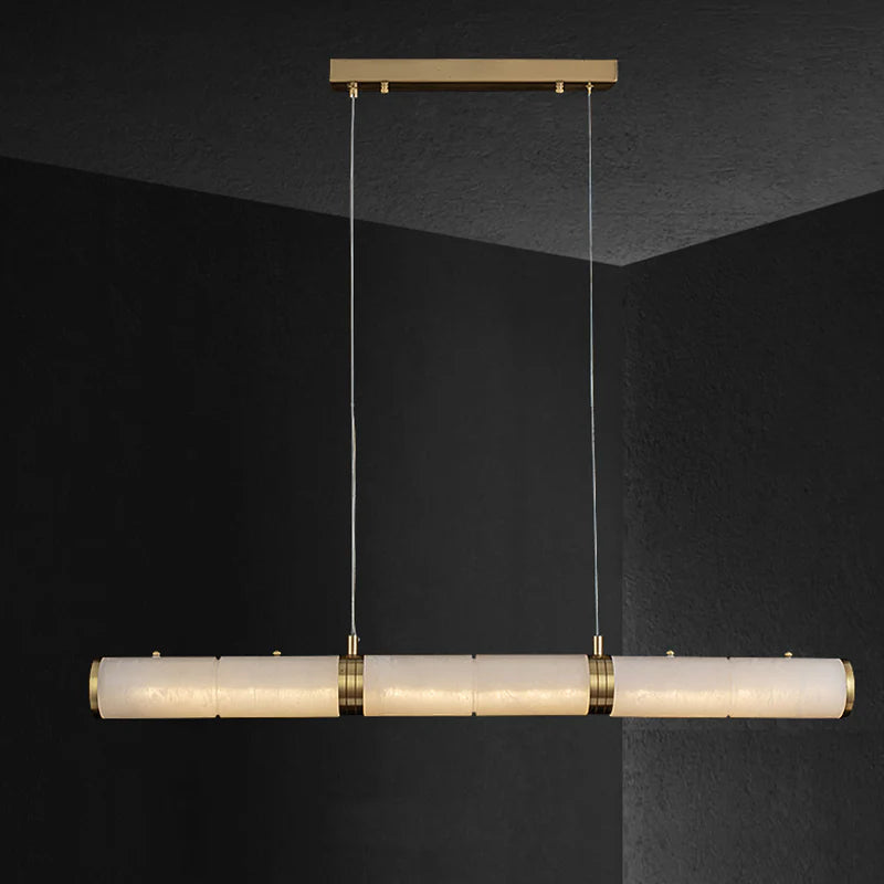 Alabaster Linear Chandelier