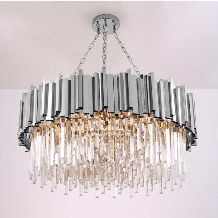 Enoch Round Crystal Chandelier