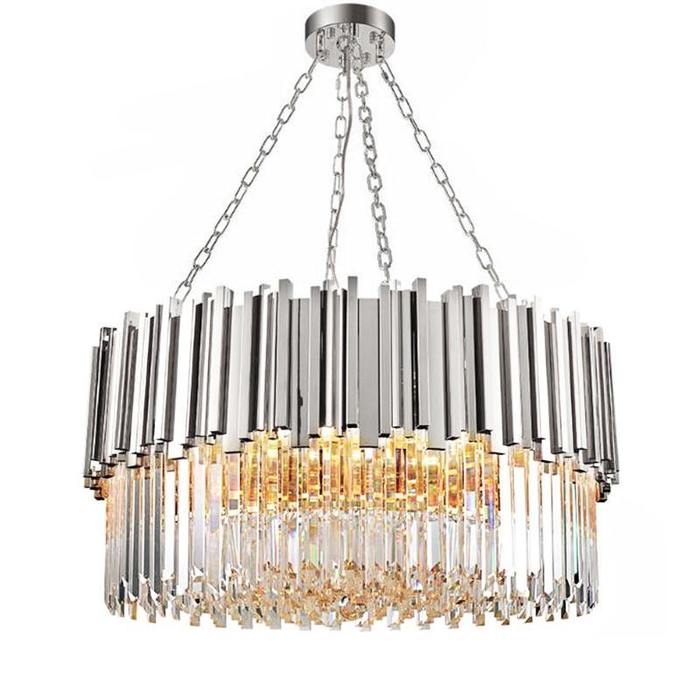 Enoch Round Crystal Chandelier