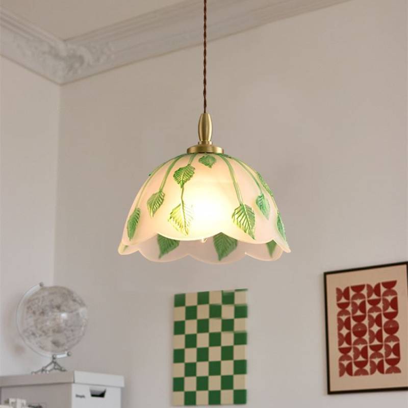 Green Leaf Pendant Lamp