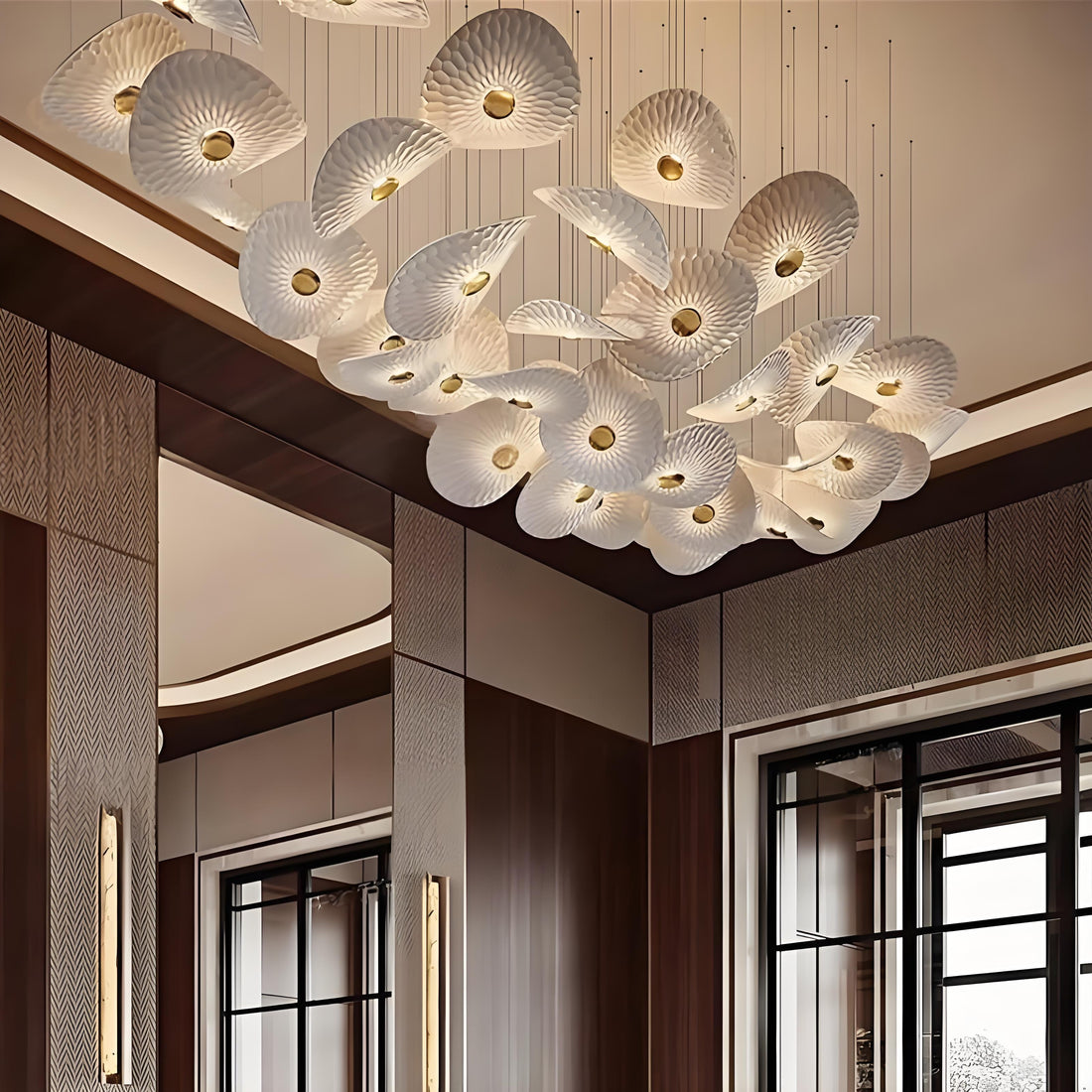 Modern Kumi Shoda Chandelier